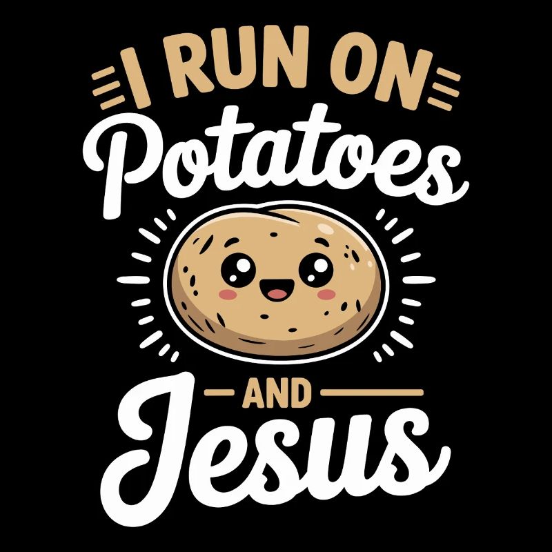 I Run On Potatoes And Jesus