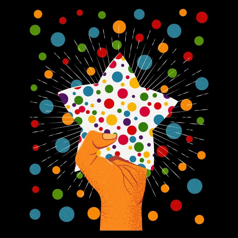 Fleckig In Not 2025 Herz Dotty Flecken Kinder