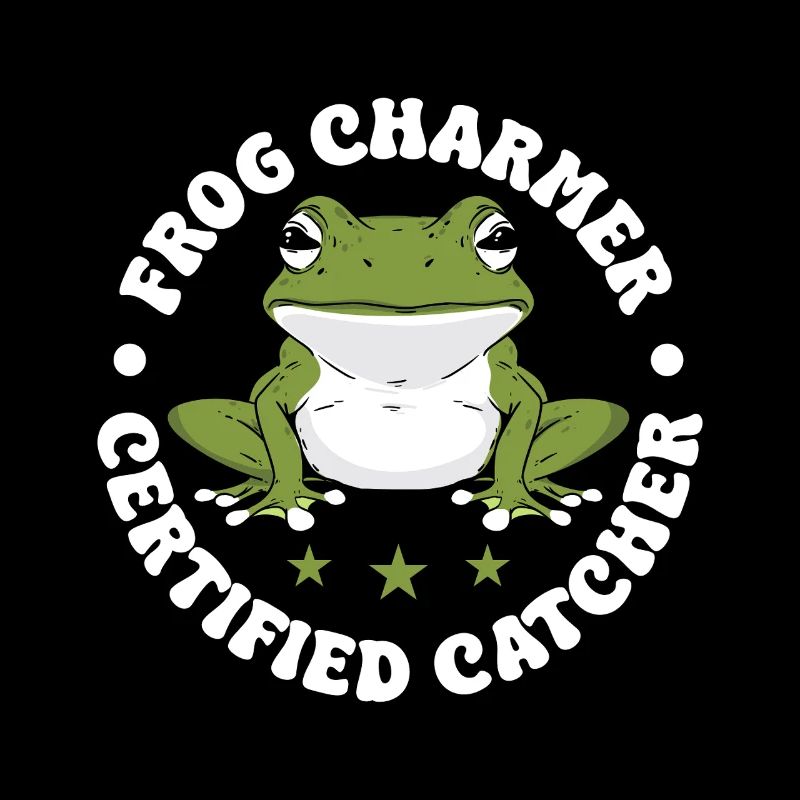 Frog Catcher Charmer Certified Frog