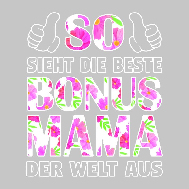 Bonus Mama Mutter Stiefmutter Muttertag Geschenk