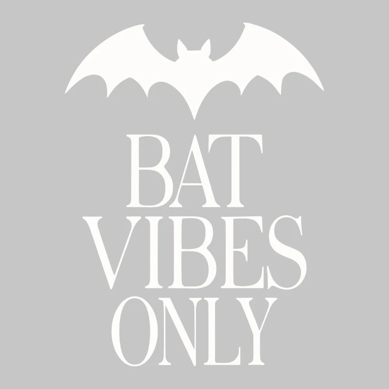 Fledermaus-Vibes Only – Goth-Statement