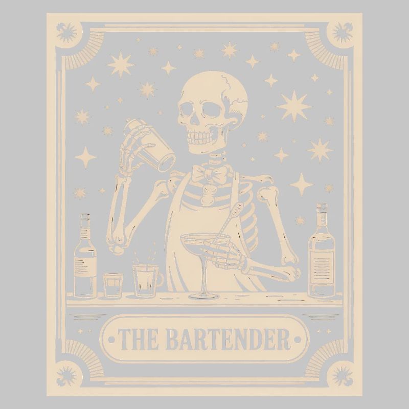 Bartender Barman The Bartender Tarot Cocktail