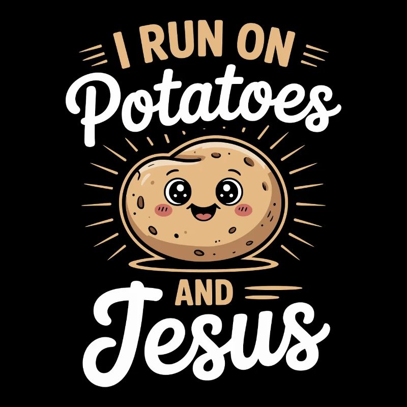 I Run On Potatoes And Jesus