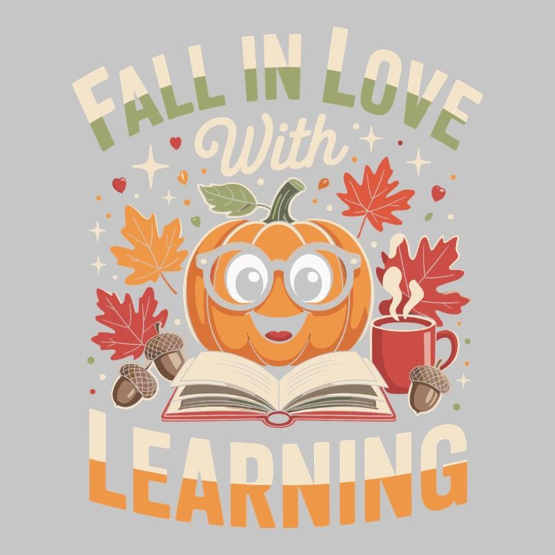 Fall In Love With Teaching Fall Teacher