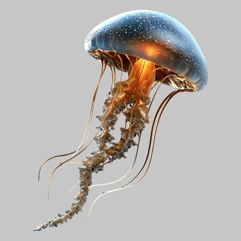 Méduse Méduse de feu Méduse Méduse mignonne