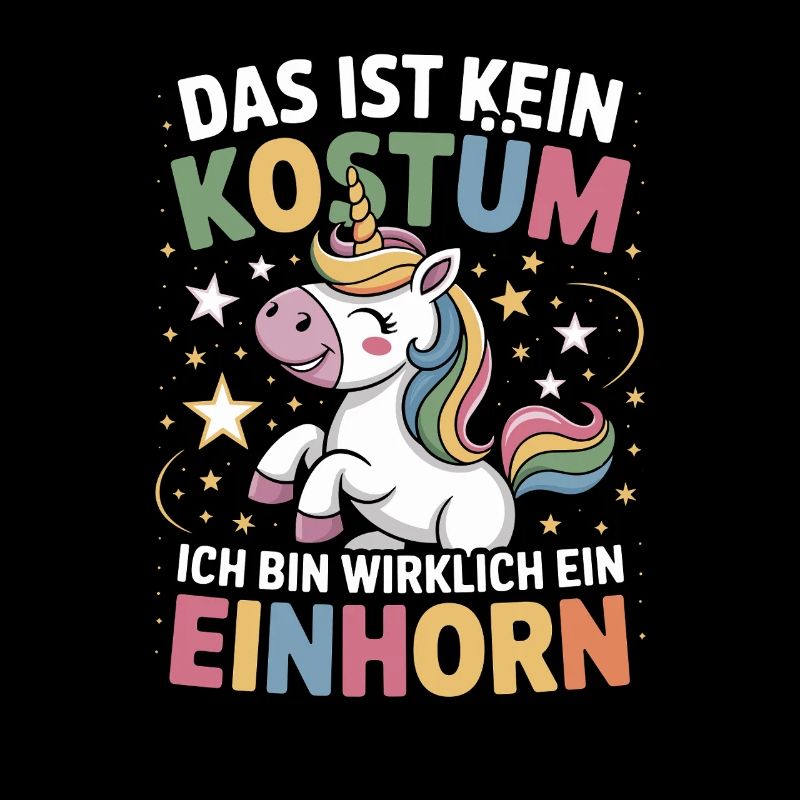 That's not a costume, I'm really a unicorn