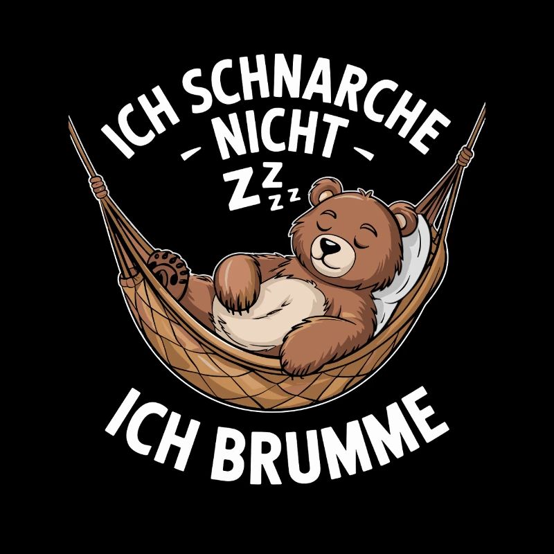 I don't snore, I growl bear
