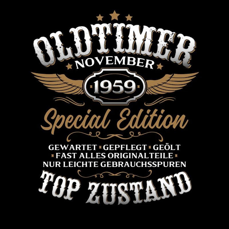 66. Geburtstag Geschenk Oldtimer November 1959