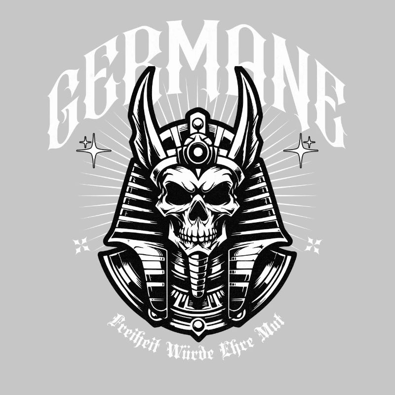 Crowns Skull Warrior Germanic