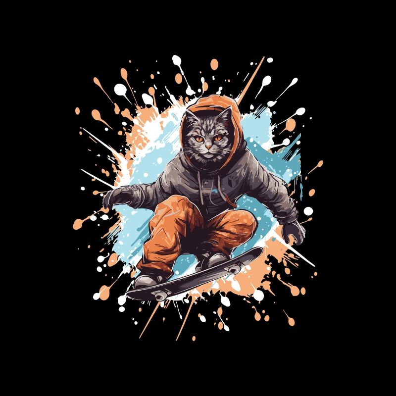 Planche à neige pour chat
