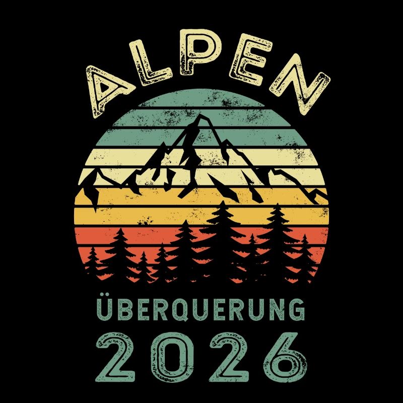 Alpenüberquerung 2026 Retro - Wandern