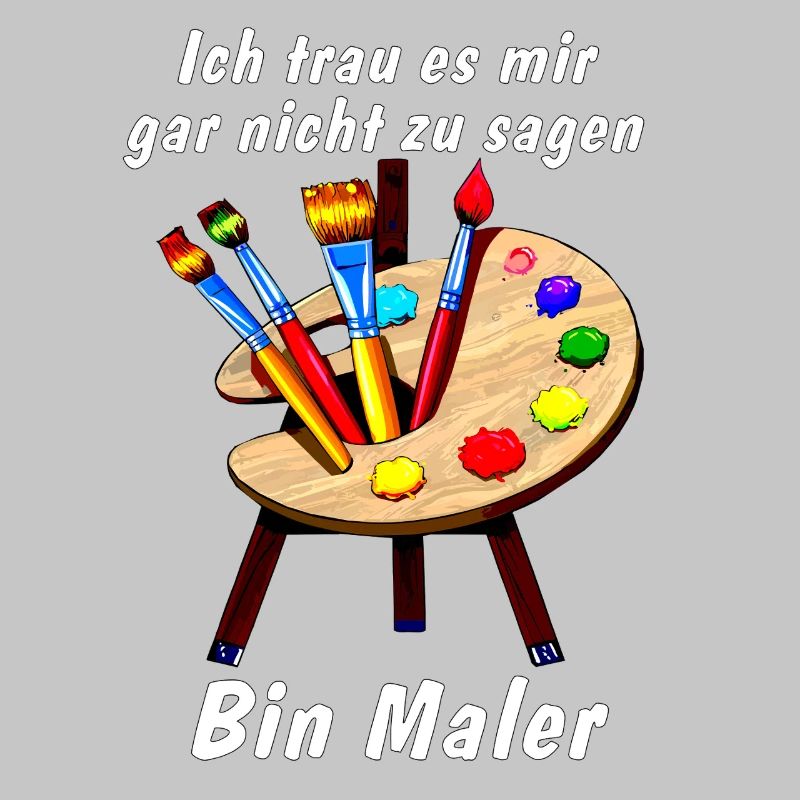 Staffelei Bin Maler