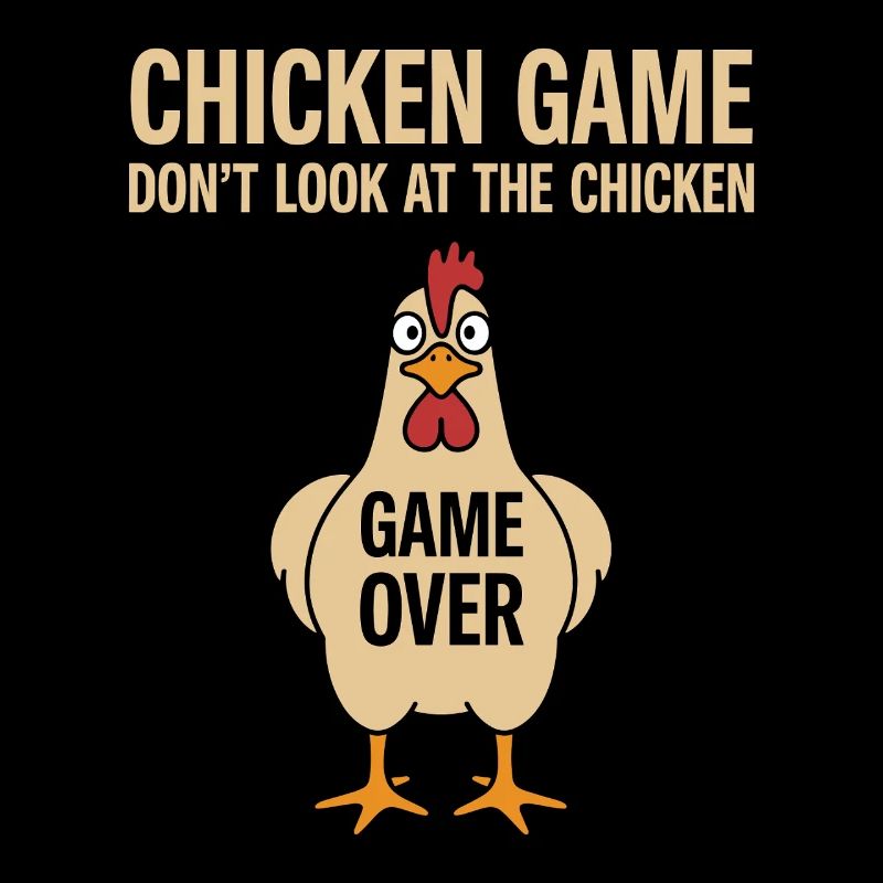 Jeu de poulets de théorie de jeu