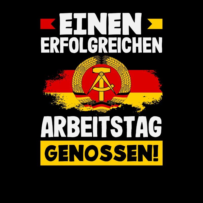 Successful working day comrades Ossi Spruch GDR
