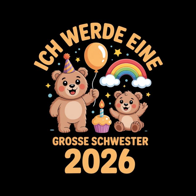 Ich werde eine grosse Schwester 2026 Bär