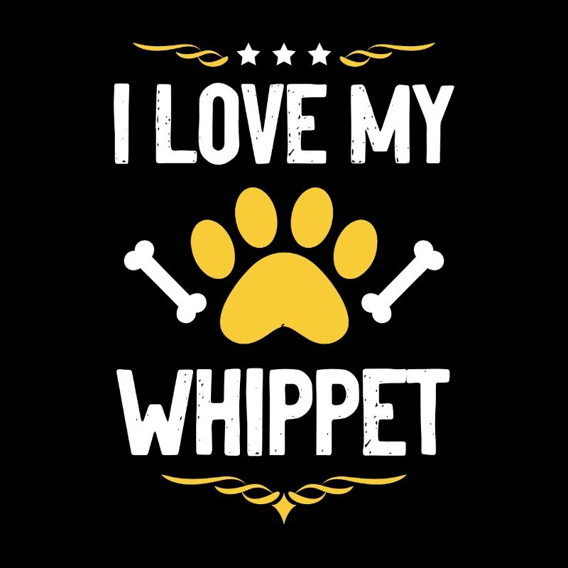 Whippet Liebe Pfotenkunst
