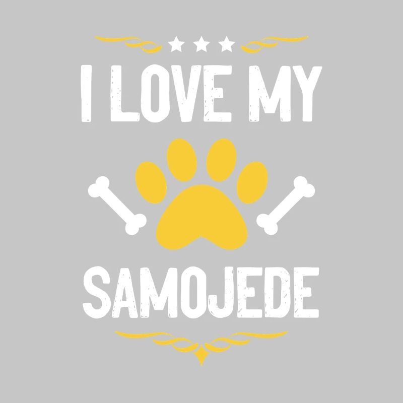 Ich liebe Samojede