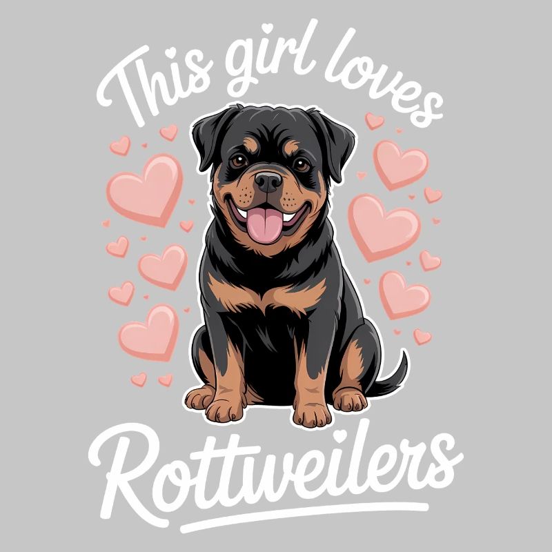 Rottweiler Spruch Mädchen Fun Rottweiler Geschenk
