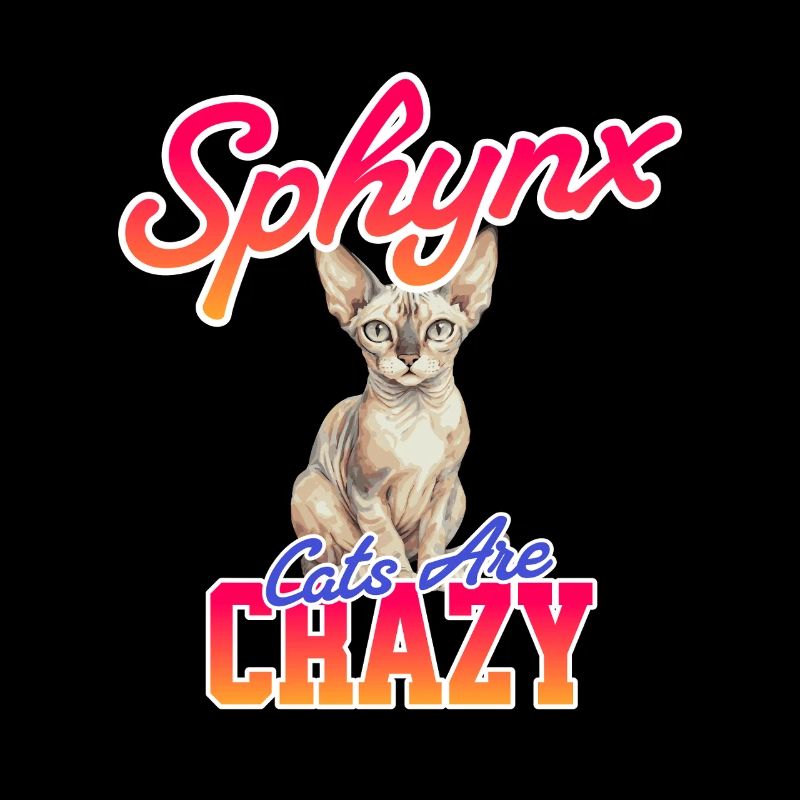 Sphynx Chat Drôle