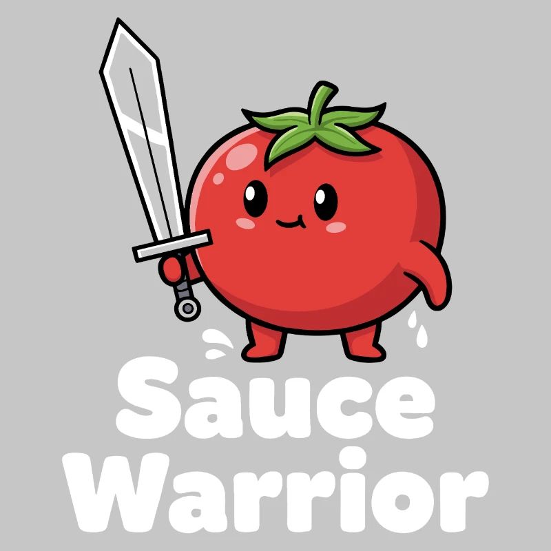 Tomato Warrior with Sword