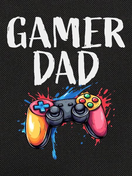 Gamer Dad Controller Splash