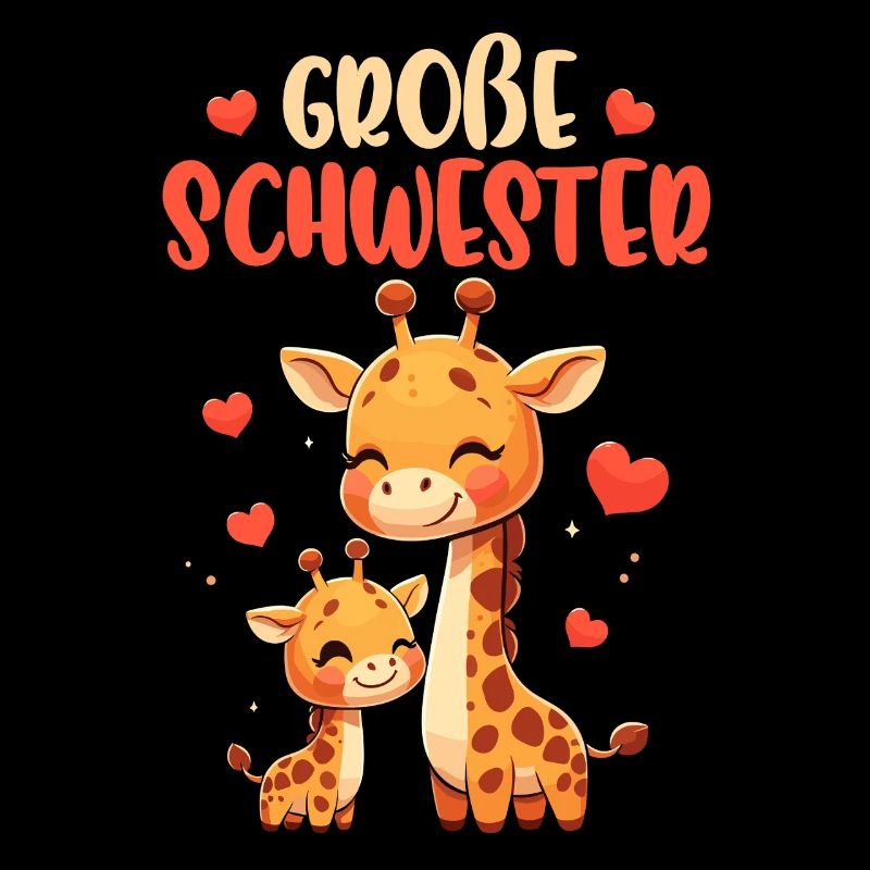 Big Sister Giraffe Sibling