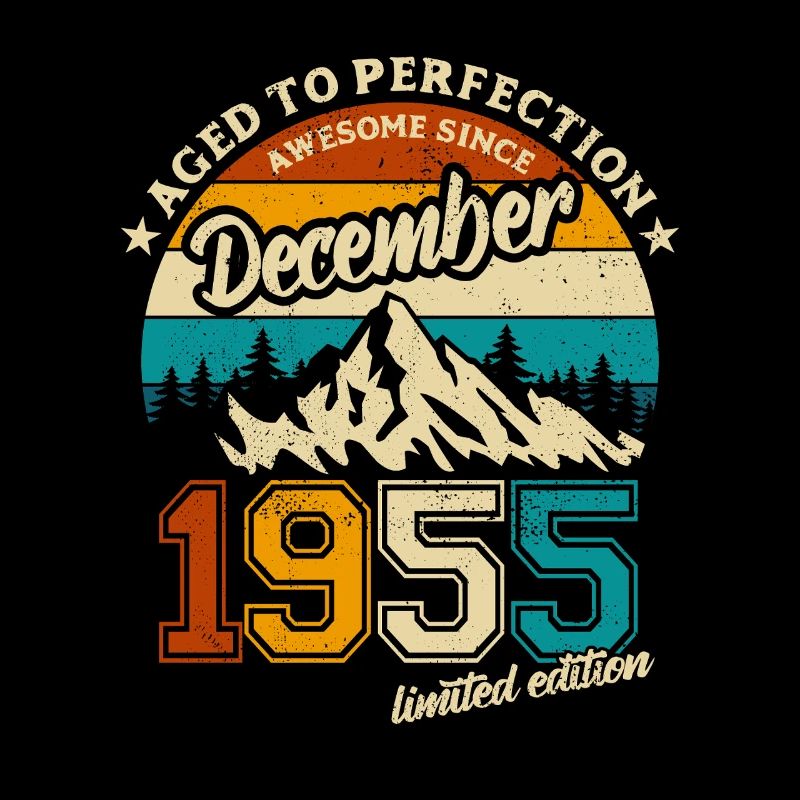 Édition limitée cadeau d’anniversaire de décembre 1955