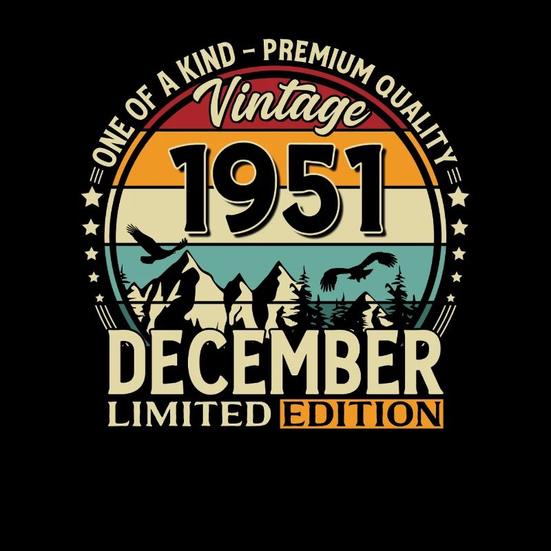 74. Geburtstag Geschenk Oldtimer Dezember 1951