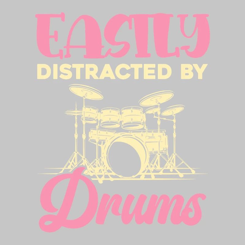 Easily distracted by drums