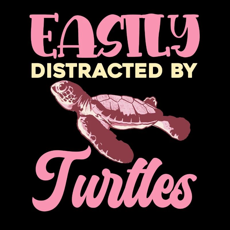 Easily distracted by turtles