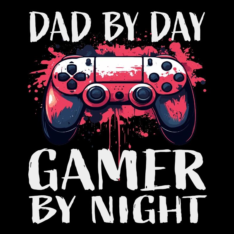 Gamer Dad Day Night Controller