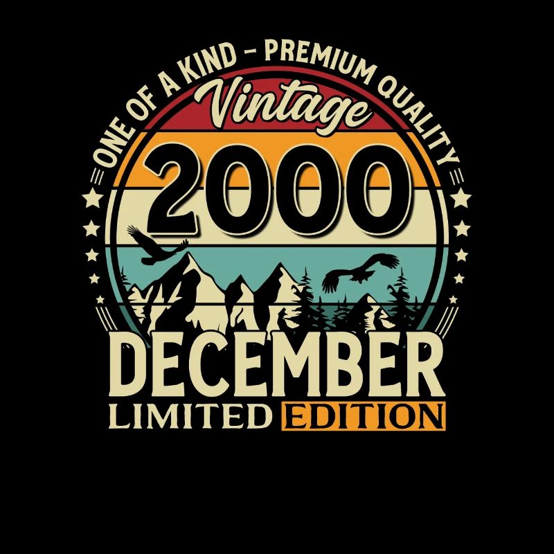 25e anniversaire Millésime décembre 2000
