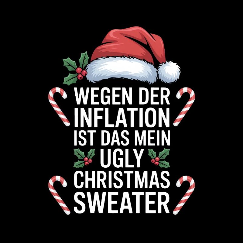Pull de Noël moche et moche de l’inflation