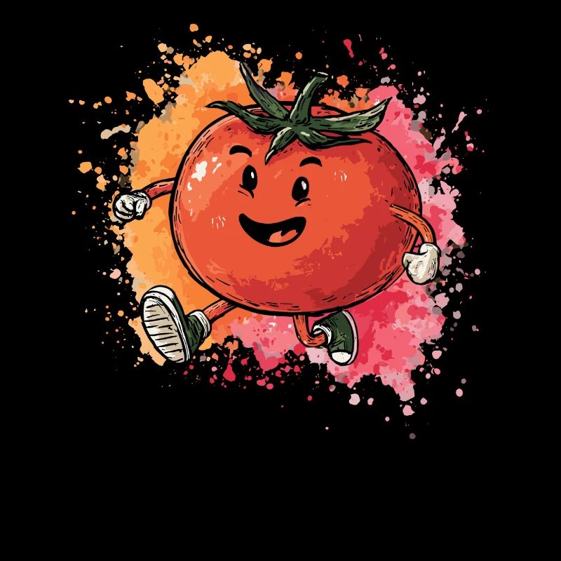 Tomate im Sprint