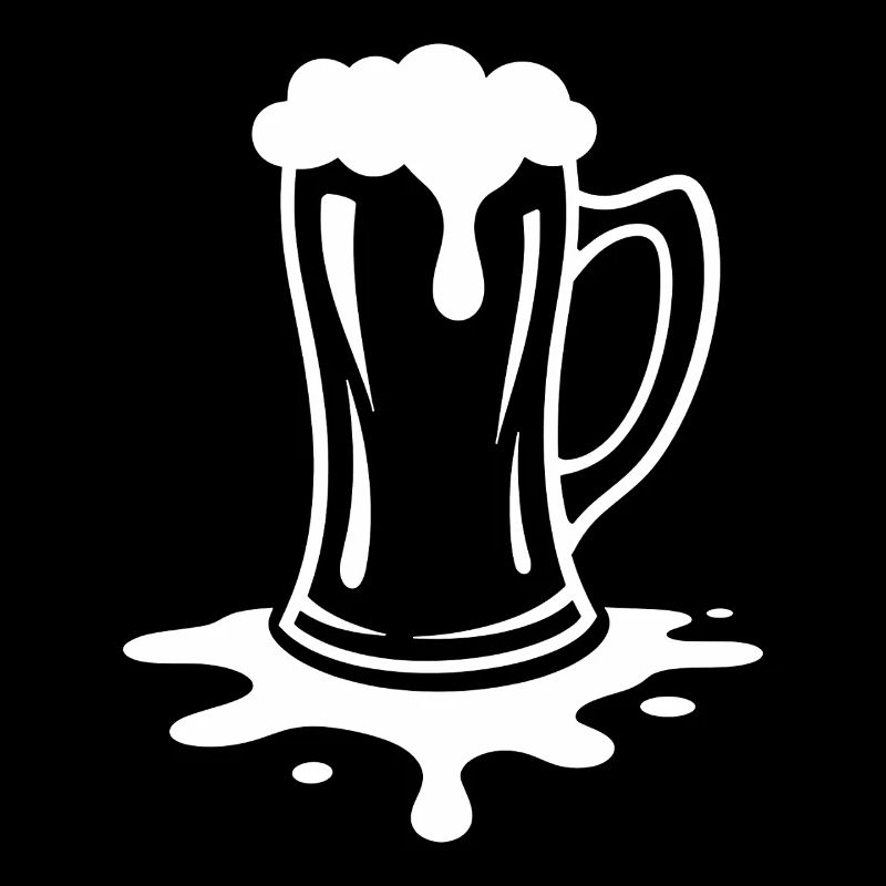 Overflowing Beer Mug Foam Party