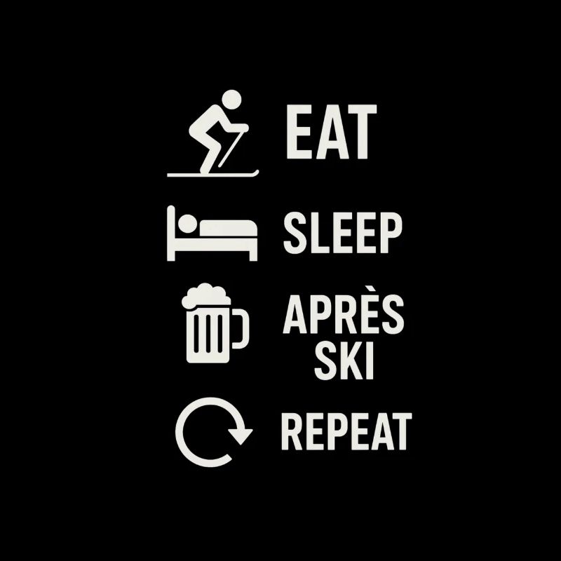 Eat Sleep Après Ski Repeat