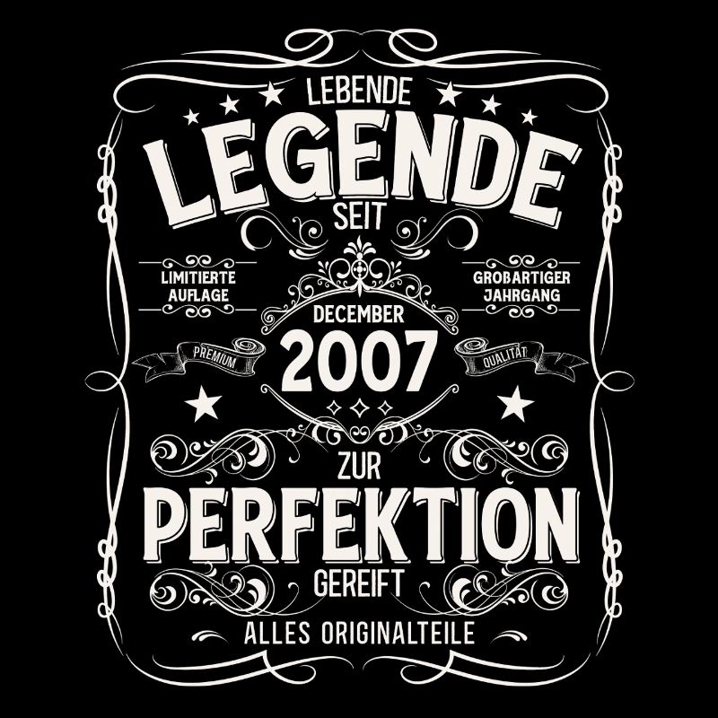 18e anniversaire Millésime de décembre 2007