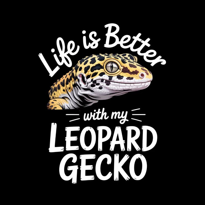 Leopardgekko-Leben ist besser