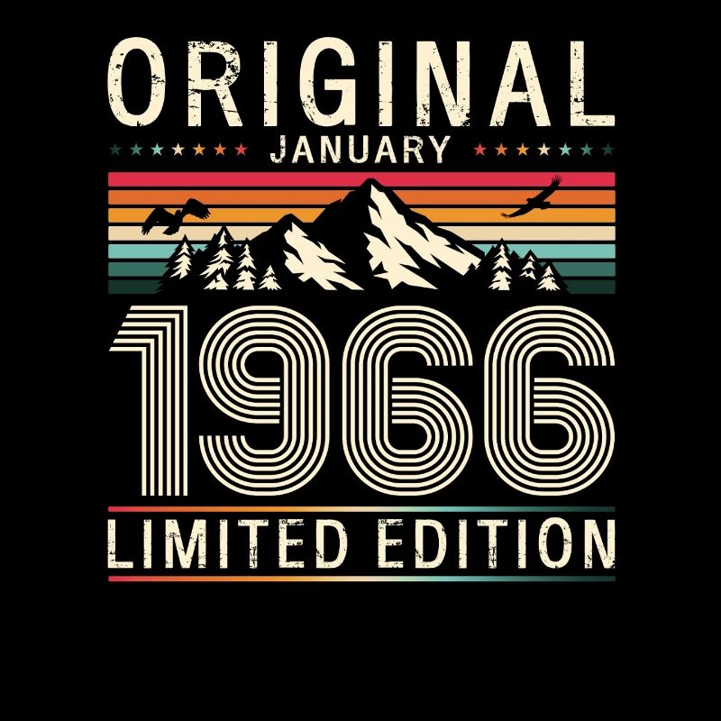 60e anniversaire Original Millésime janvier 1966