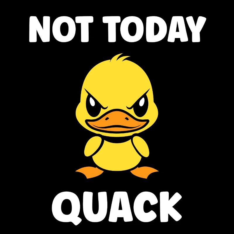 Grumpy Duck nicht heute