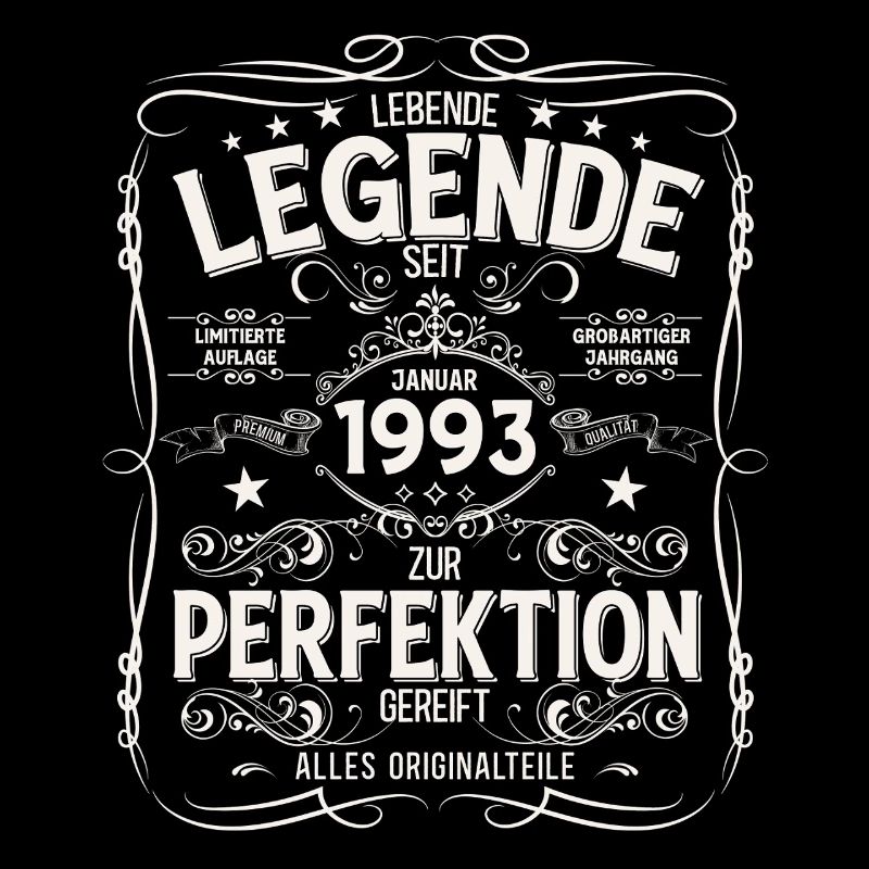 Légende du 33e anniversaire janvier 1993