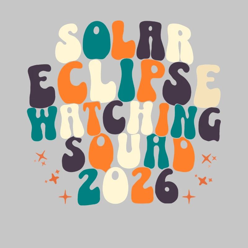 Solar Eclipse Watching Squad 2026