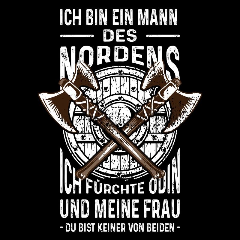 Ich Bin Ein Mann Des Nordens Wikinger Geschenk