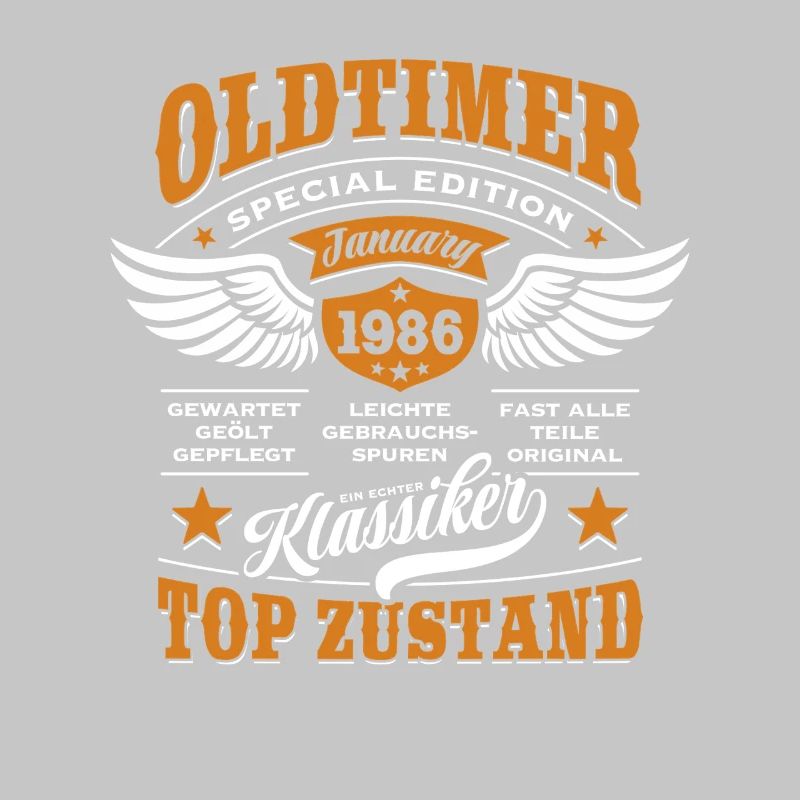 Oldtimer Januar 1986 - Geburtstag - Geschenk