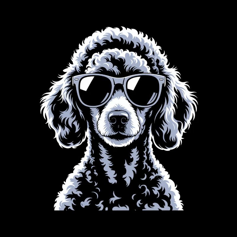 Caniche blanc
