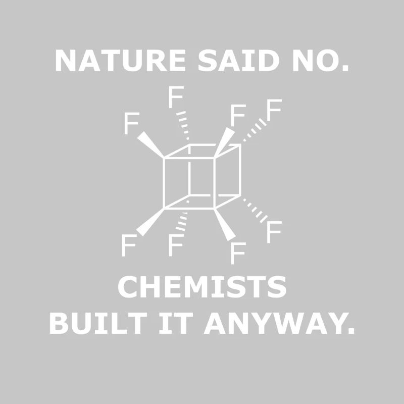 Molécule perfluoro-cubaine – Chimie Science