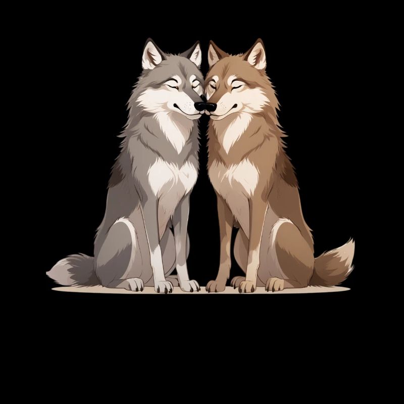 Hugging Wolves Duo