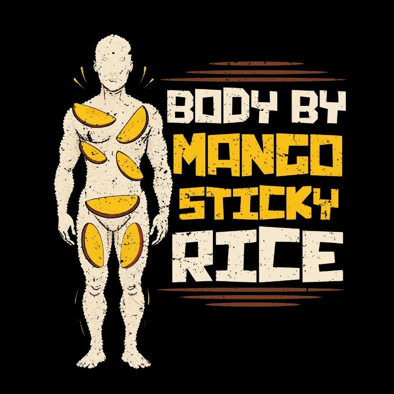 Riz gluant à la mangue