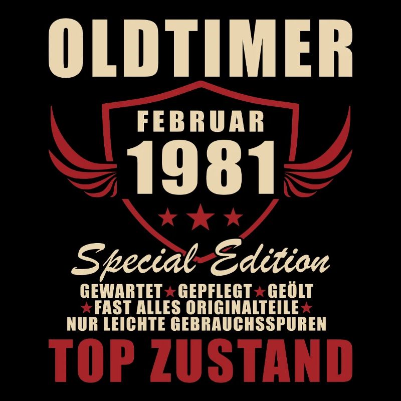 Février 1981 Anniversaire Oldtimer 1981