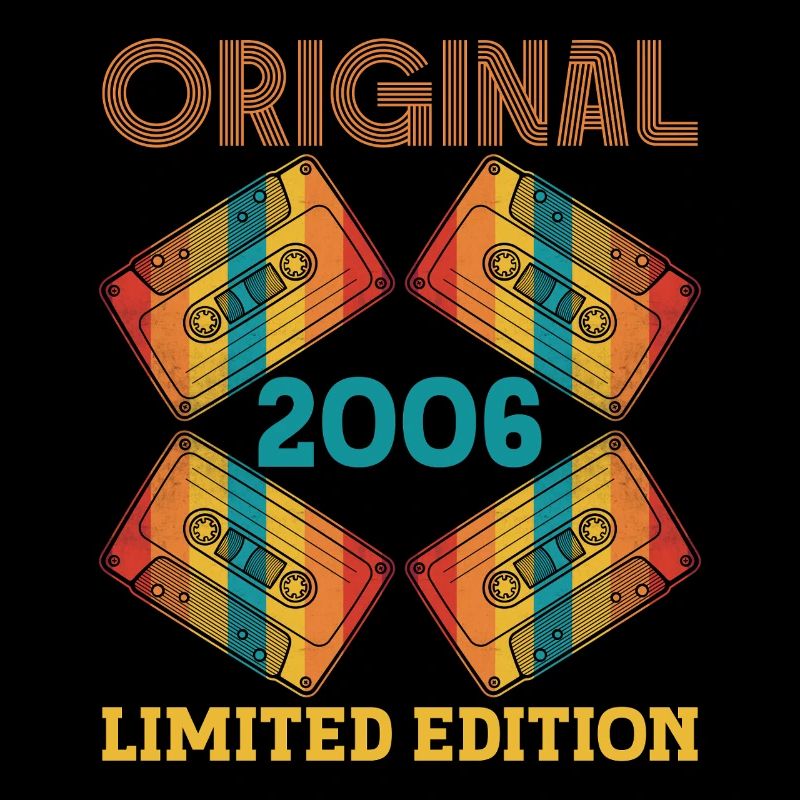 Original 20e Anniversaire 20 ans 2006 Cadeau Tee
